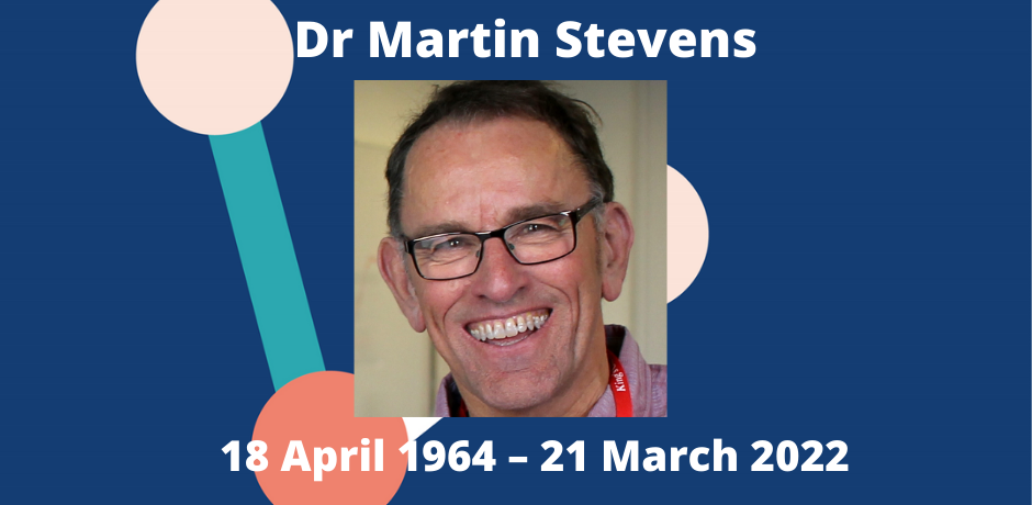 Remembering NIHR SSCR Senior Fellow: Dr Martin Stevens